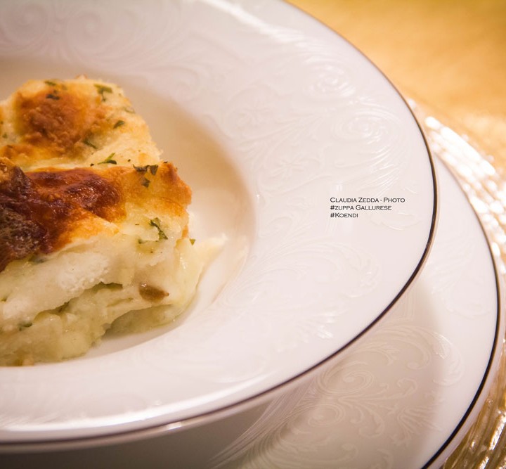 Zuppa gallurese cucinata da una campidanese